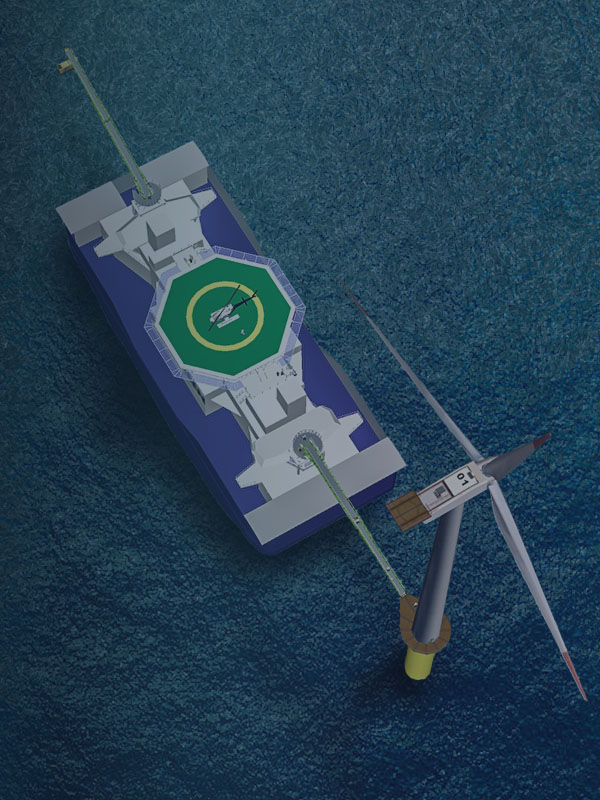SWATH-offshore-windfarm-support-Red-to-green-system-naval-architects